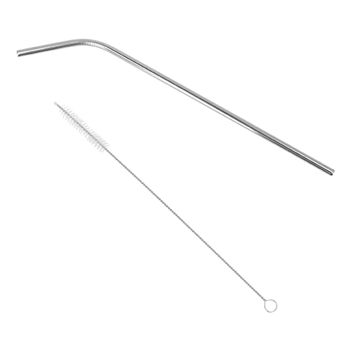 Stainless Steel Straw with Pipe Cleaner Brush